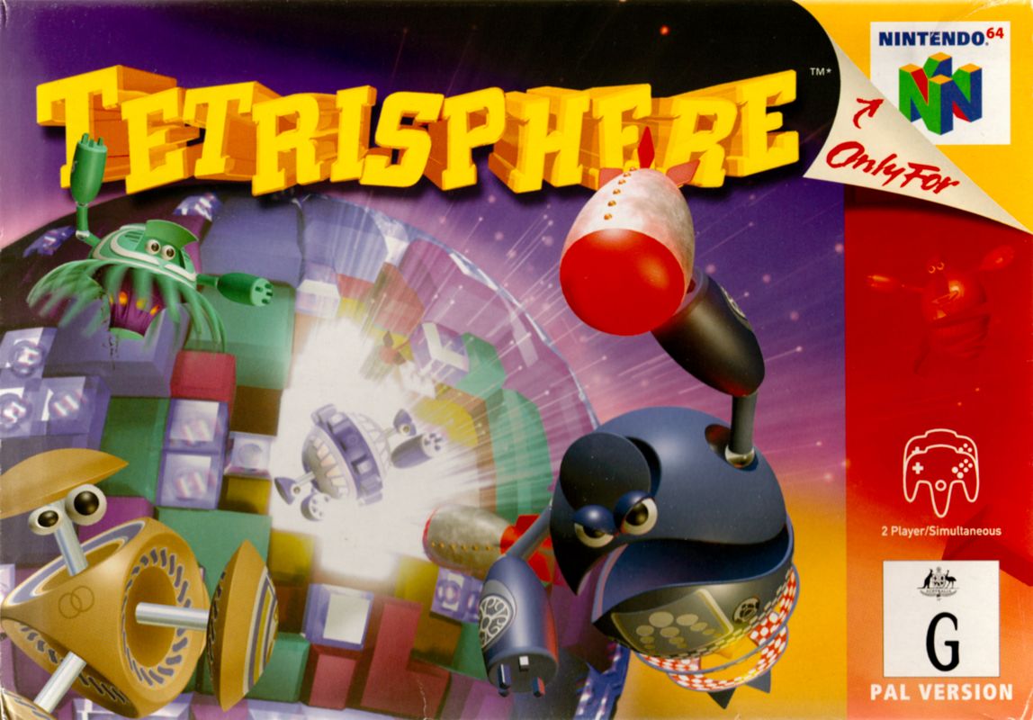 Front Cover for Tetrisphere (Nintendo 64)