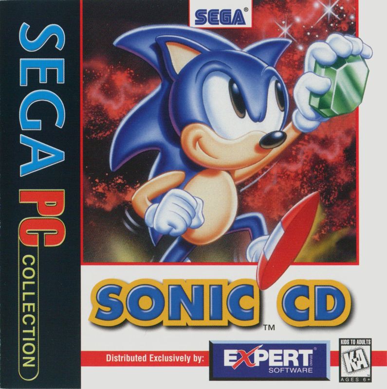 Front Cover for Sonic CD (Windows) (Expert Software Release)