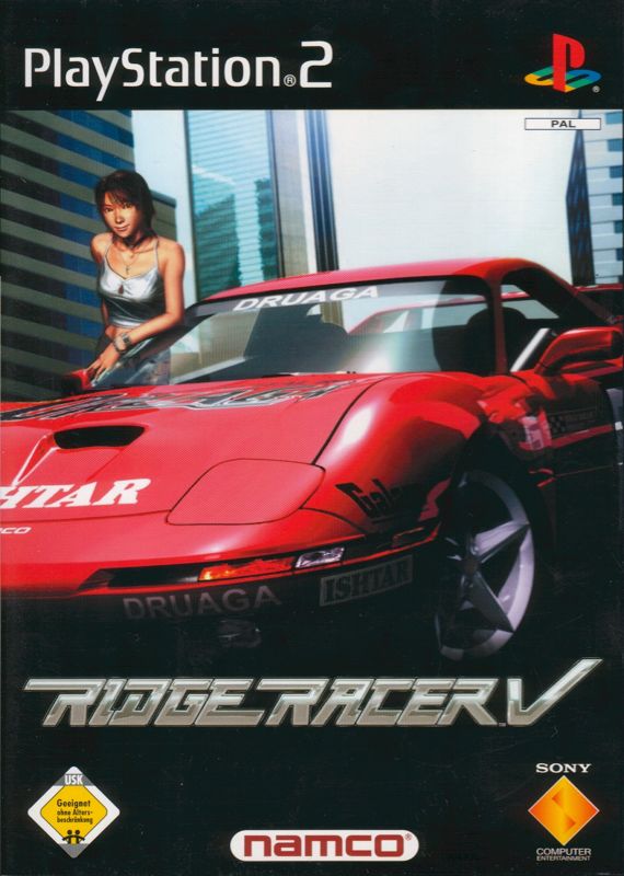 Front Cover for Ridge Racer V (PlayStation 2)