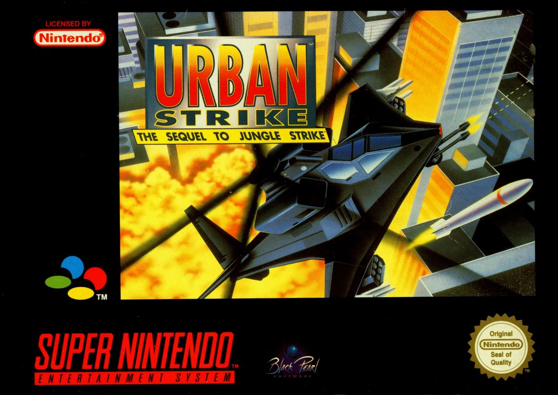 Front Cover for Urban Strike (SNES)