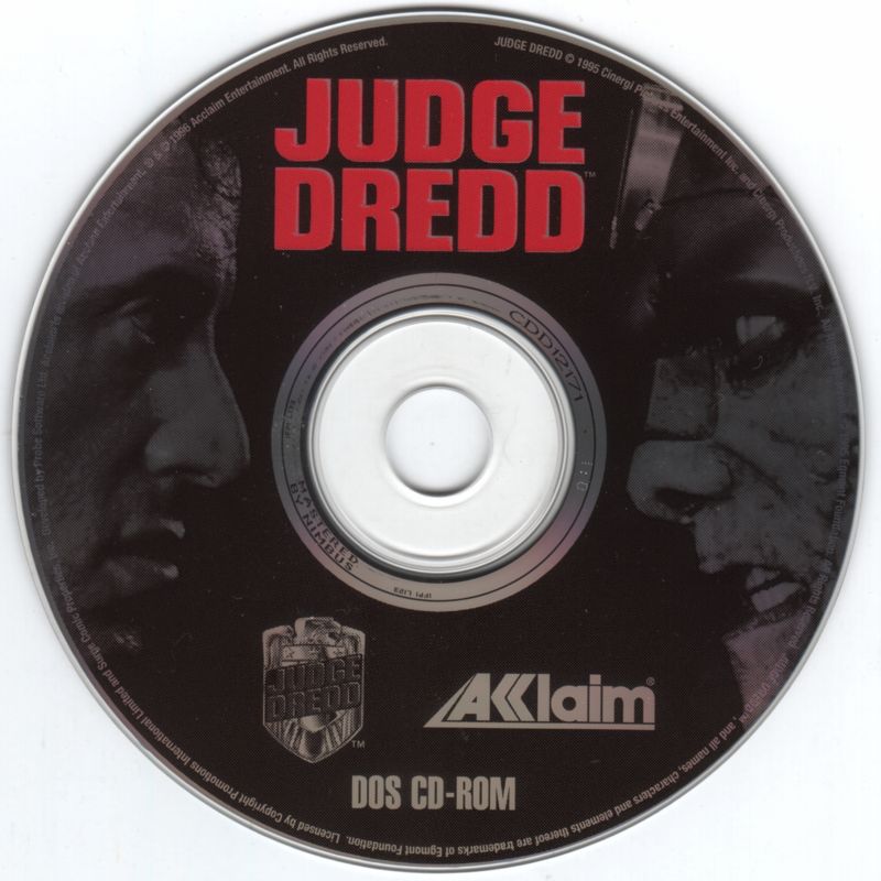 Media for Judge Dredd (DOS)