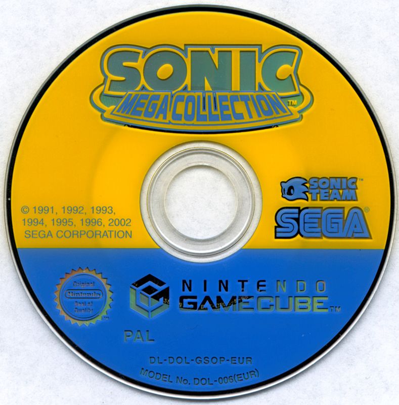 Media for Sonic Mega Collection (GameCube)