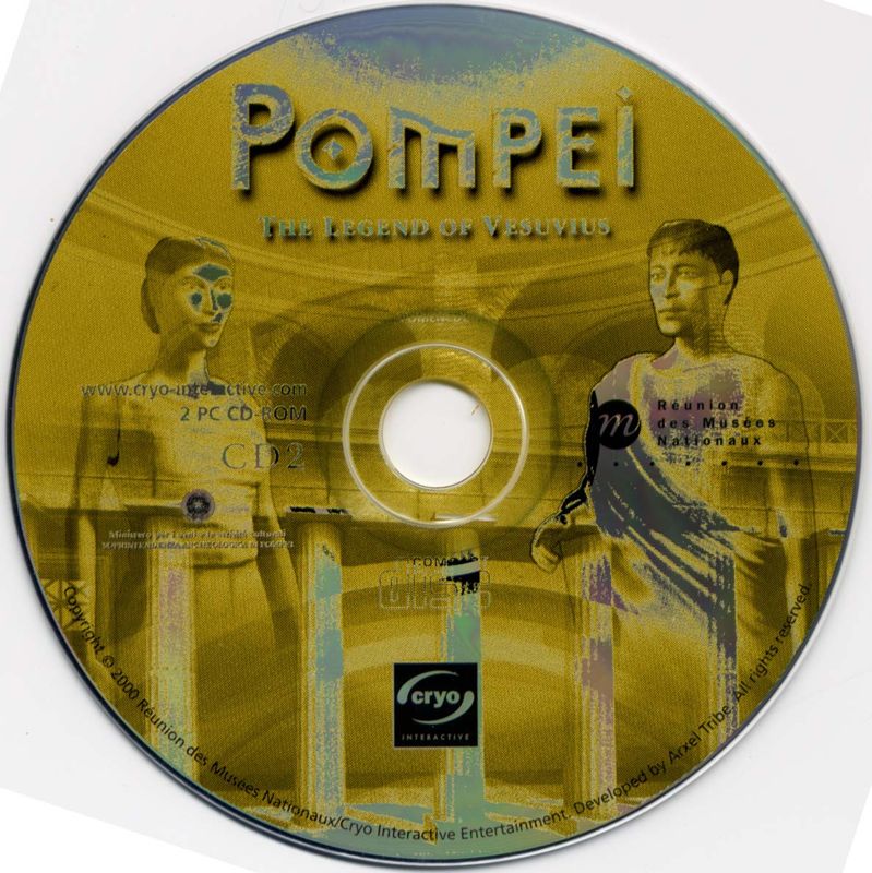 Media for TimeScape: Journey to Pompeii (Windows): Disc 2/2