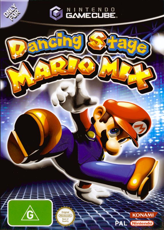 Front Cover for Dance Dance Revolution: Mario Mix (GameCube) (Bundled with Action Pad)