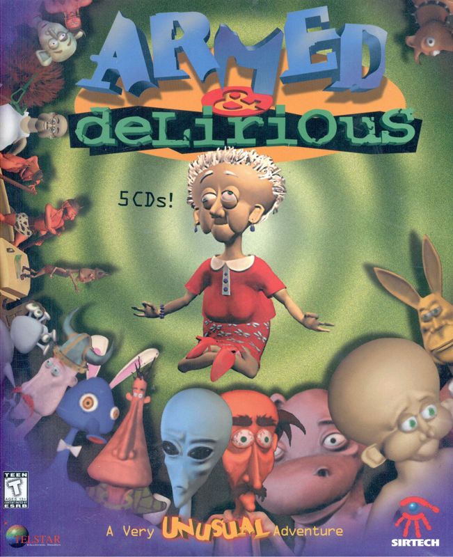 Front Cover for Armed & Delirious (Windows)