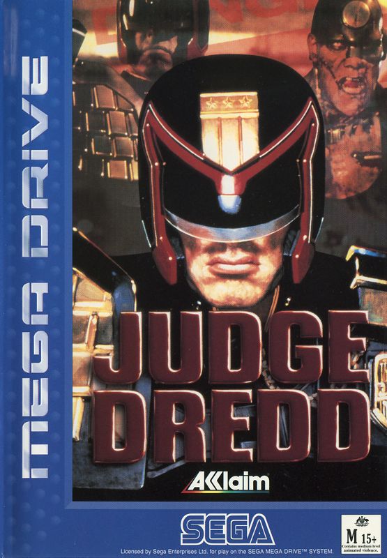 Front Cover for Judge Dredd (Genesis)
