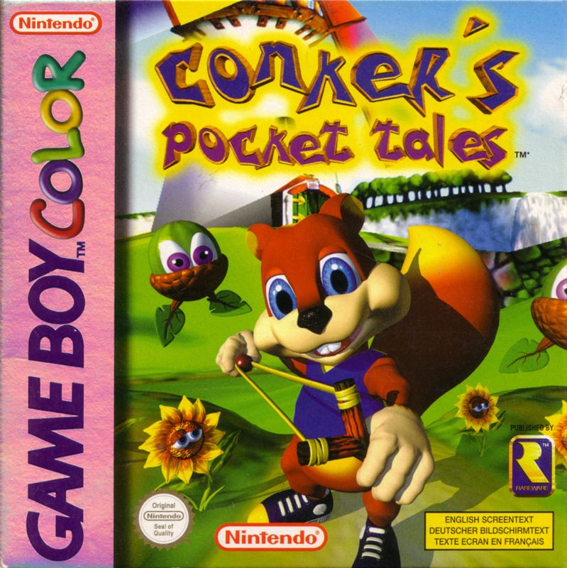 Front Cover for Conker's Pocket Tales (Game Boy Color)