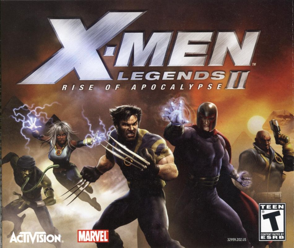 Other for X-Men: Legends II - Rise of Apocalypse (Windows): Jewel Case Front