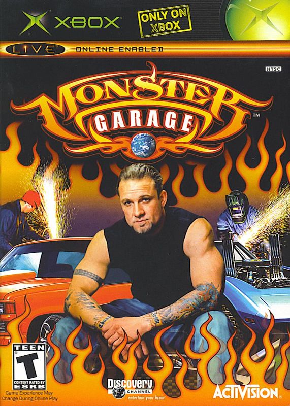 Front Cover for Monster Garage (Xbox)