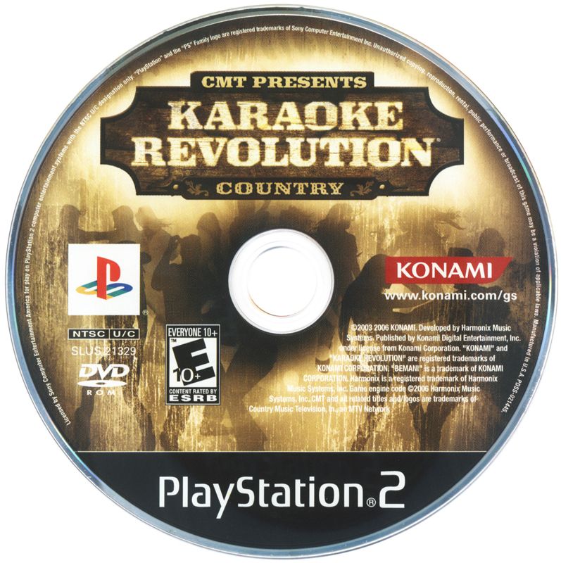 CMT Presents: Karaoke Revolution - Country cover or packaging
