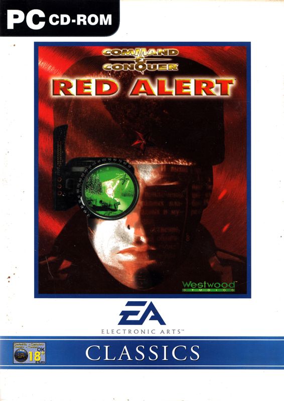 Front Cover for Command & Conquer: Red Alert (DOS and Windows) (EA Classics release)