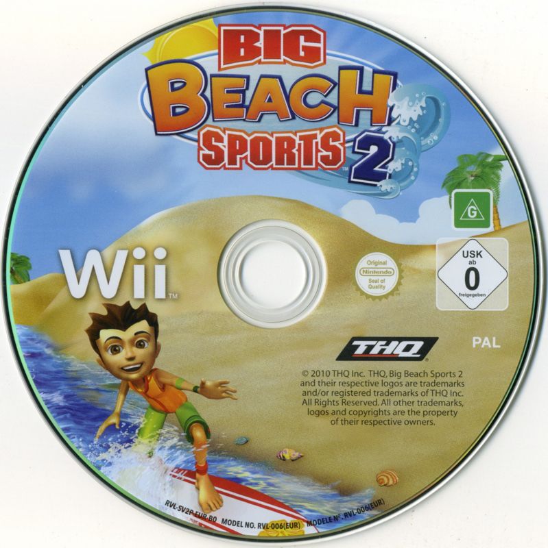 Media for Big Beach Sports 2 (Wii)