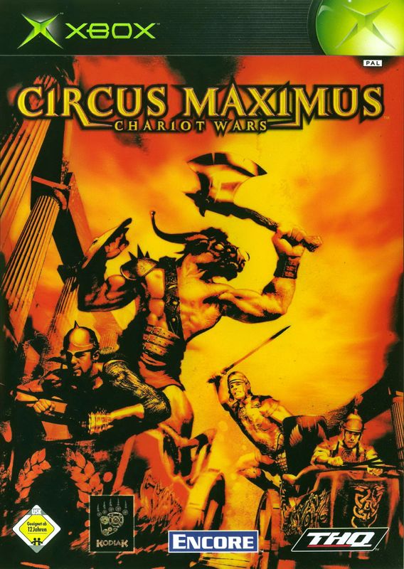Front Cover for Circus Maximus: Chariot Wars (Xbox)
