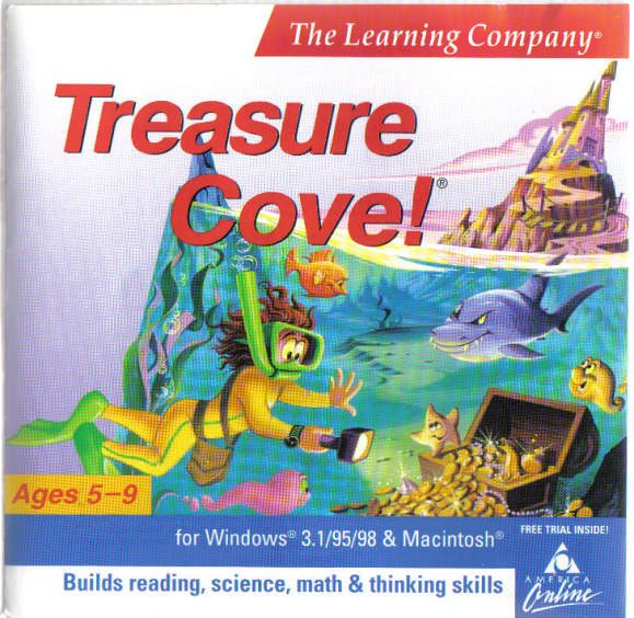 Front Cover for Treasure Cove! (Macintosh and Windows and Windows 3.x)