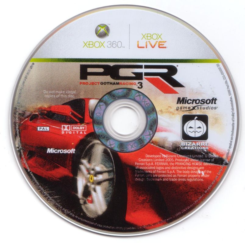 Media for Project Gotham Racing 3 (Xbox 360)