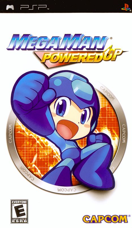 Front Cover for Mega Man Powered Up (PSP)