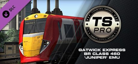 Front Cover for Train Simulator: Gatwick Express BR Class 460 'Juniper' EMU (Windows) (Steam release)