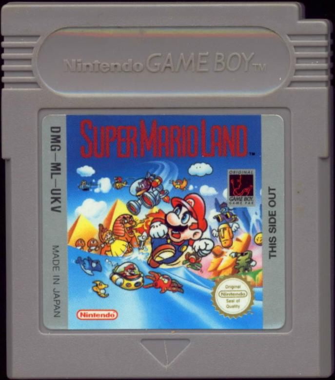 Super Mario Land cover or packaging material MobyGames