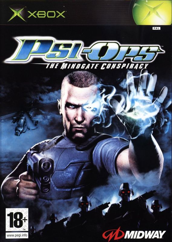 Front Cover for Psi-Ops: The Mindgate Conspiracy (Xbox)