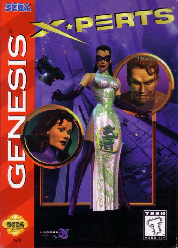 Front Cover for X-Perts (Genesis)