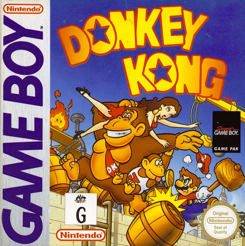 Front Cover for Donkey Kong (Game Boy)