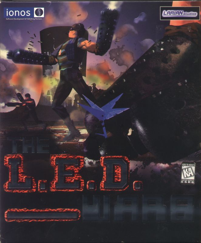 Front Cover for The L.E.D. Wars (Windows)