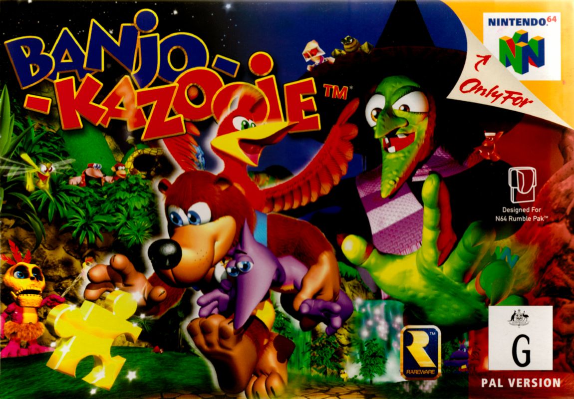 Revista Detonado Banjo Kazooie Nintendo