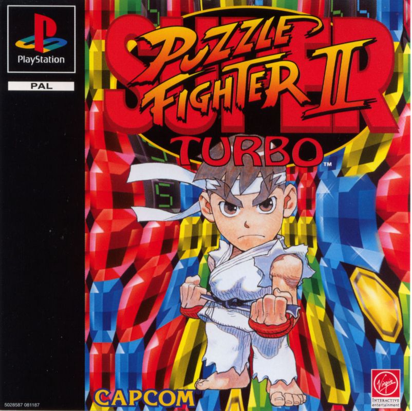 Front Cover for Super Puzzle Fighter II Turbo (PlayStation)