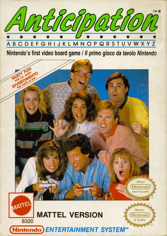 Front Cover for Anticipation (NES)