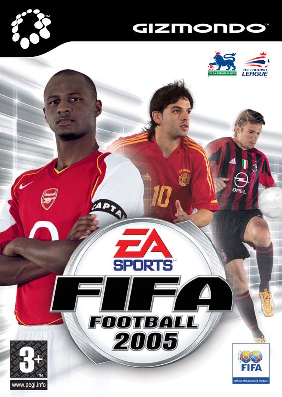 Front Cover for FIFA Soccer 2005 (Gizmondo)
