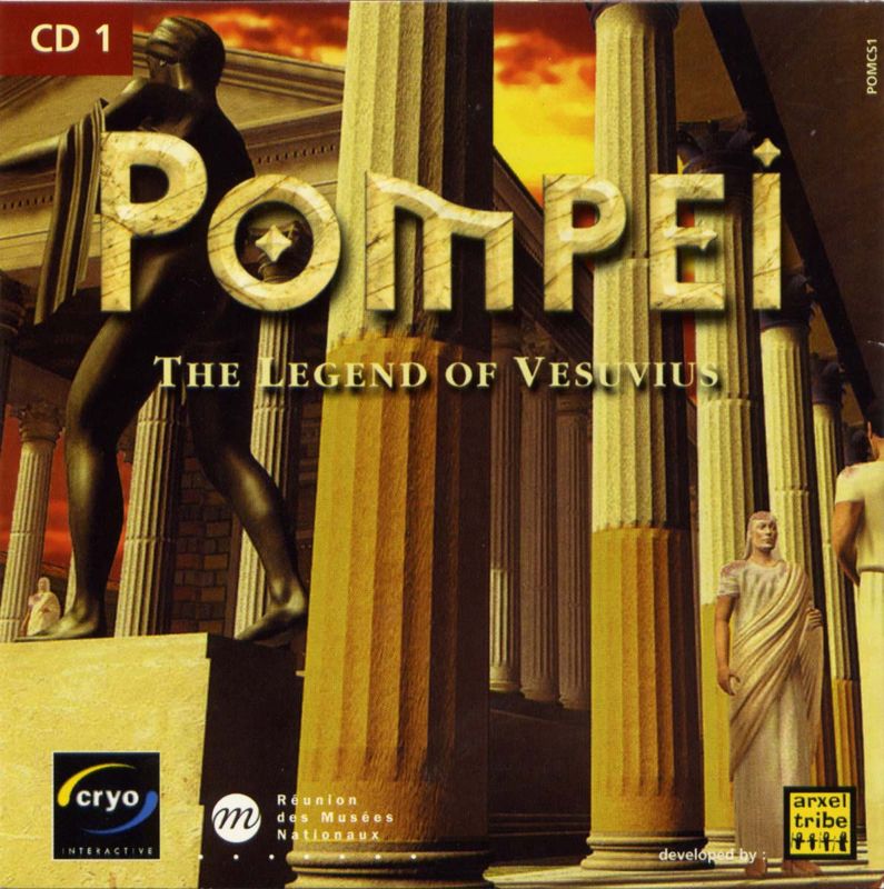 Other for TimeScape: Journey to Pompeii (Windows): Disc 1 Slip Case - Front