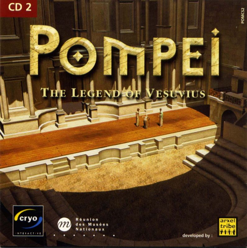 Other for TimeScape: Journey to Pompeii (Windows): Disc 2 Slip Case - Front