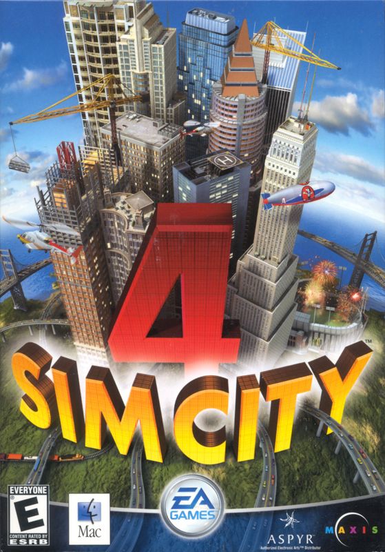 Front Cover for SimCity 4 (Macintosh)