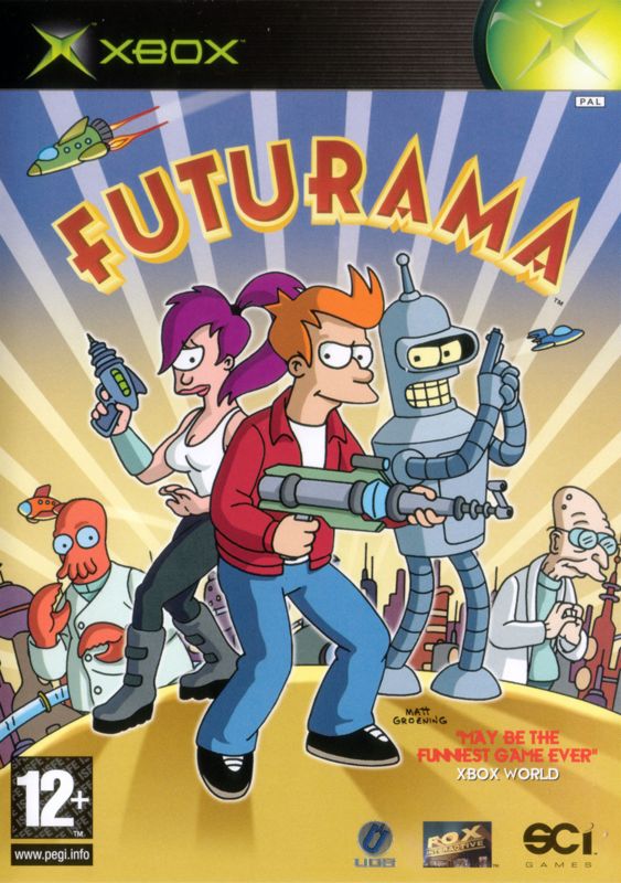 Front Cover for Futurama (Xbox)