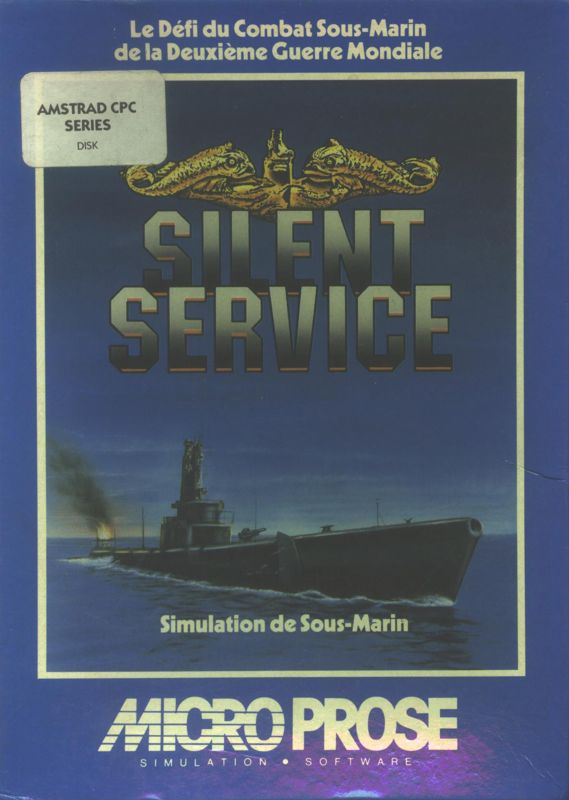 Front Cover for Silent Service (Amstrad CPC)