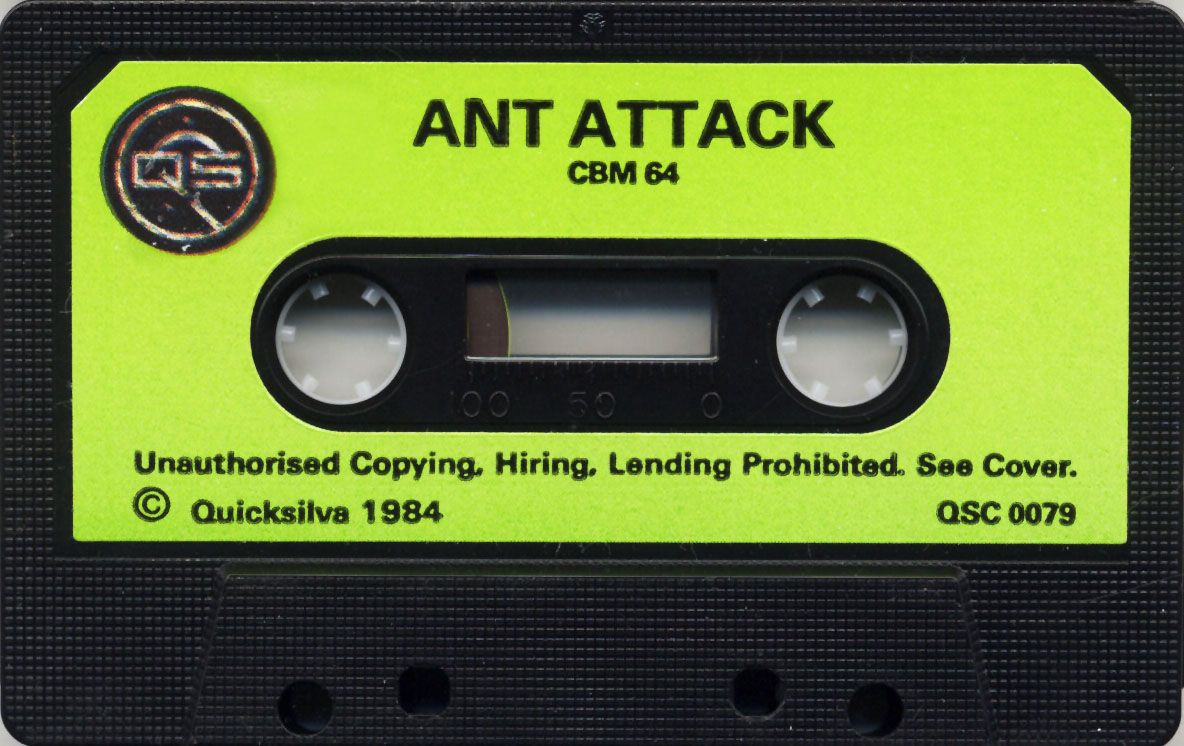 Media for Ant Attack (Commodore 64)