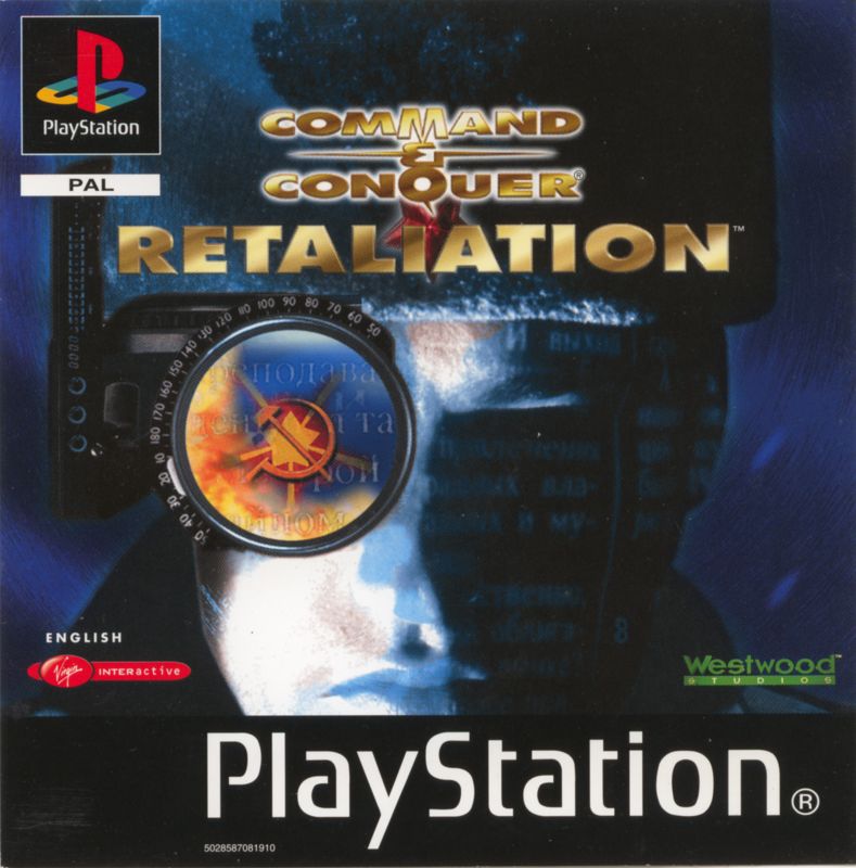 Front Cover for Command & Conquer: Red Alert - Retaliation (PlayStation)