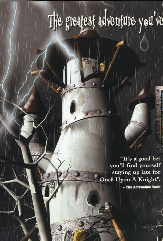 Inside Cover for Once Upon a Knight (Windows): Left Flap