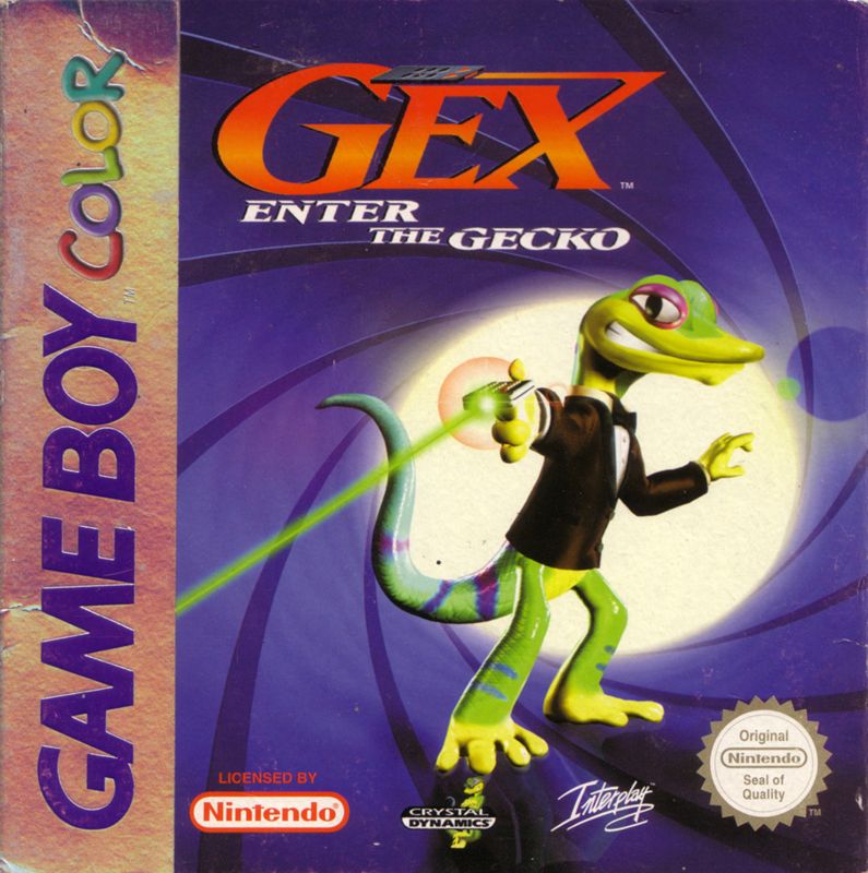 Front Cover for Gex: Enter the Gecko (Game Boy Color)