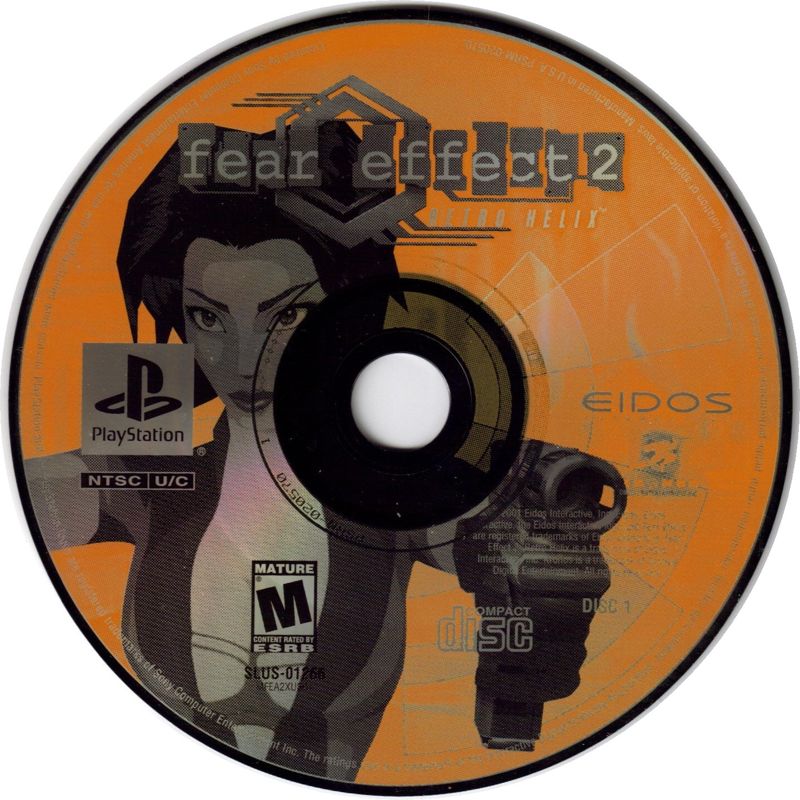 Media for Fear Effect 2: Retro Helix (PlayStation): Disk 1