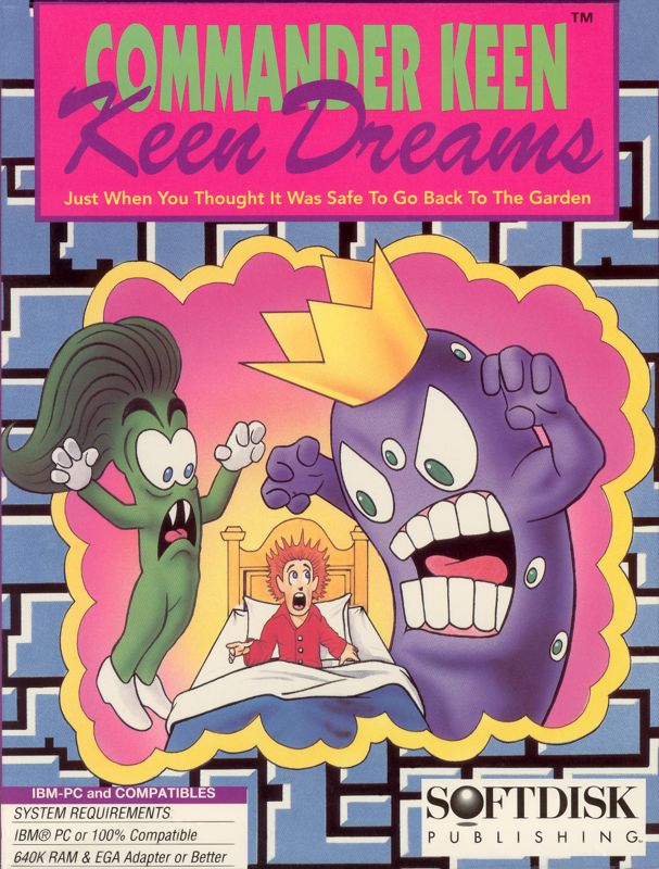 Front Cover for Commander Keen: Keen Dreams (DOS)
