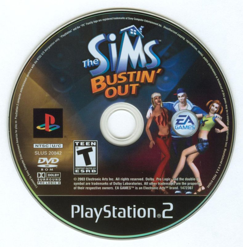 Media for The Sims: Bustin' Out (PlayStation 2)