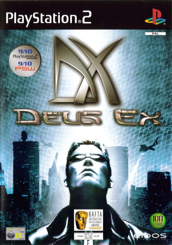 Front Cover for Deus Ex (PlayStation 2)