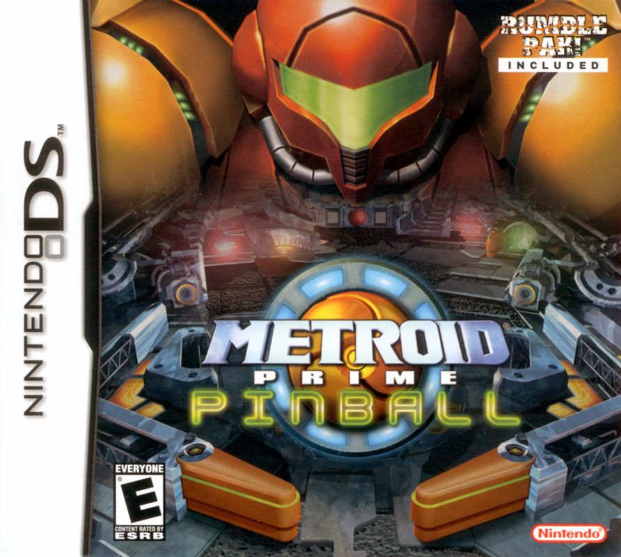 Front Cover for Metroid Prime Pinball (Nintendo DS)