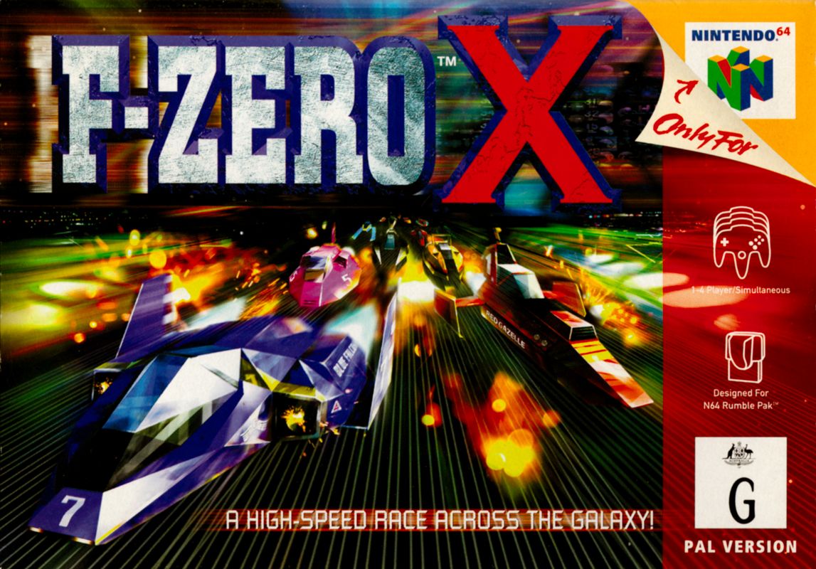 Front Cover for F-Zero X (Nintendo 64)