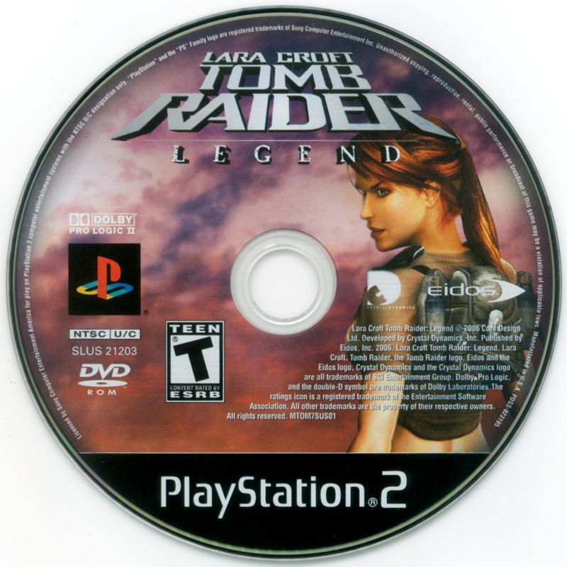 Lara Croft Tomb Raider Legend Cover Or Packaging Material Mobygames