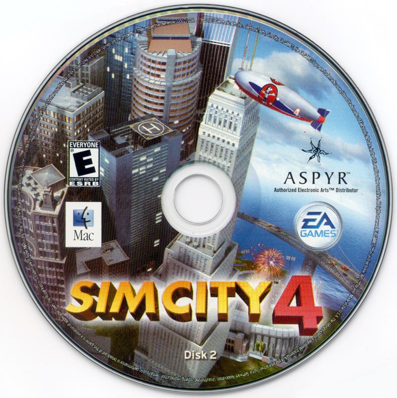 Media for SimCity 4 (Macintosh): Disc 2