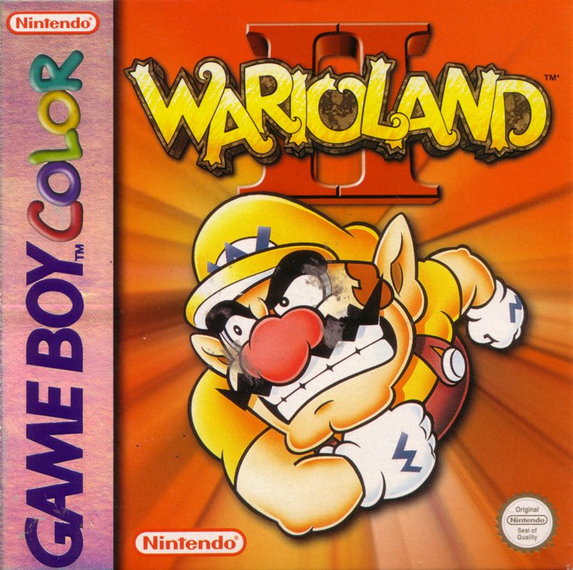 Front Cover for Wario Land II (Game Boy Color)