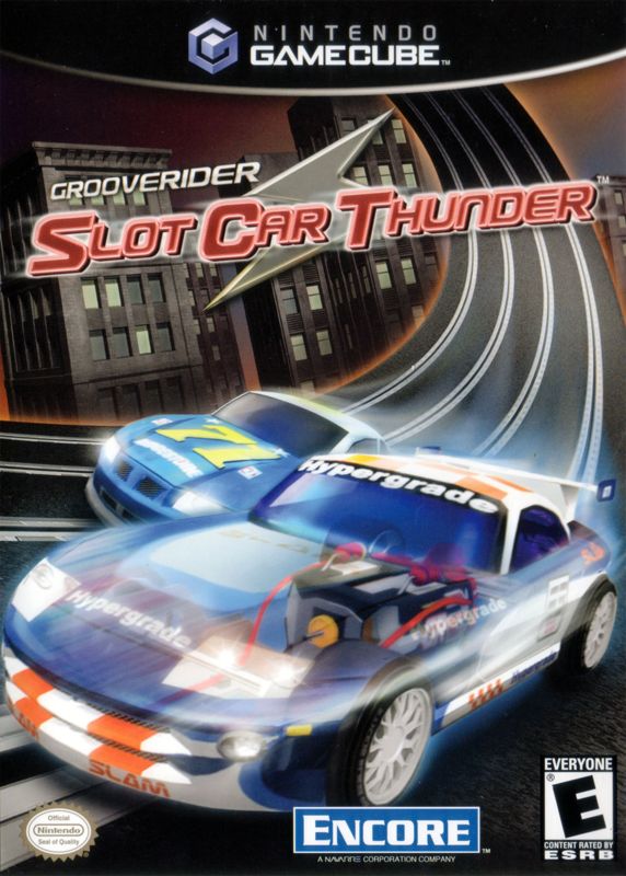 Front Cover for GrooveRider: Slot Car Thunder (GameCube)