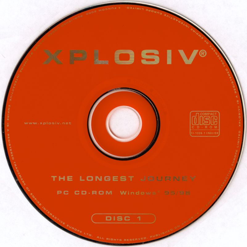 Media for The Longest Journey (Windows) (Xplosiv release): Disc 1